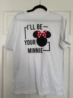 I’ll Be Your Minnie - Disney White Tee